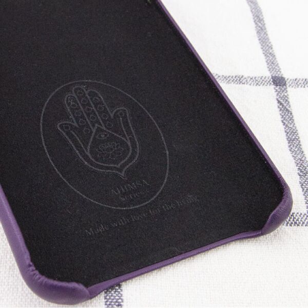 

Кожаный чехол AHIMSA PU Leather Case Logo (A) для Apple iPhone 11 Pro (5.8") Фиолетовый