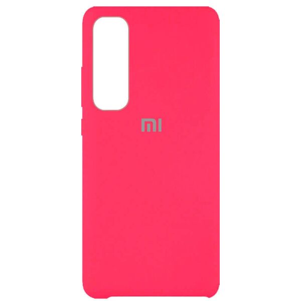

Чехол Silicone Cover (AAA) для Xiaomi Mi Note 10 Lite Розовый / Shiny pink