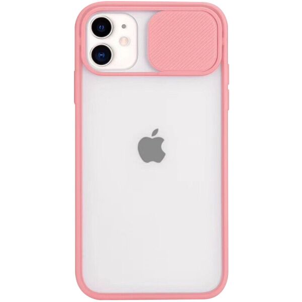 Акція на Чехол Camshield mate TPU со шторкой для камеры для Apple iPhone 12 mini (5.4") Розовый від Allo UA