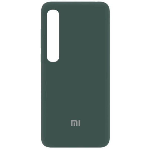 

Чехол Silicone Cover My Color Full Protective (A) для Xiaomi Mi 10 / Mi 10 Pro Зеленый / Pine green