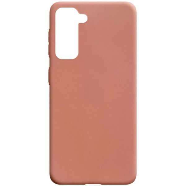 

Силиконовый чехол Candy для Samsung Galaxy S21 Rose Gold