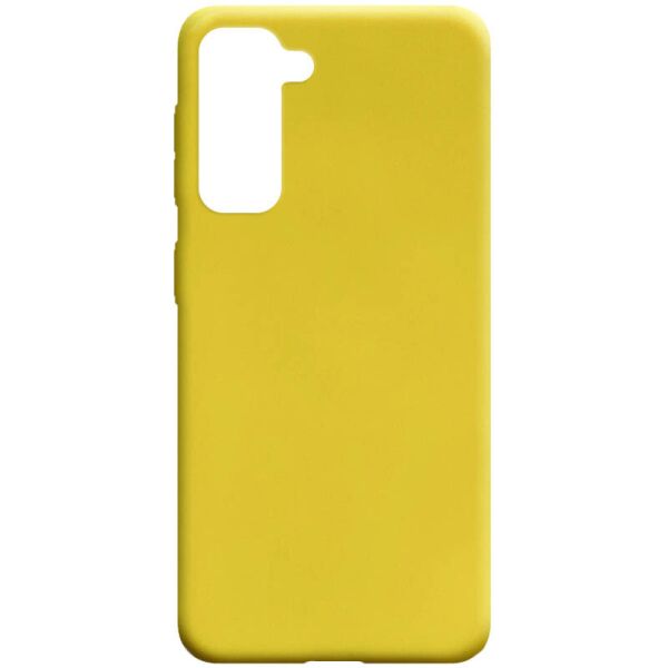 

Силиконовый чехол Candy для Samsung Galaxy S21 Желтый