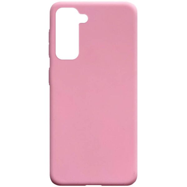 

Силиконовый чехол Candy для Samsung Galaxy S21+ Розовый