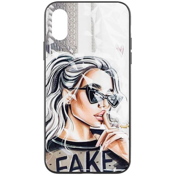 

TPU+PC чехол Prisma Ladies для Samsung Galaxy M31 Fake