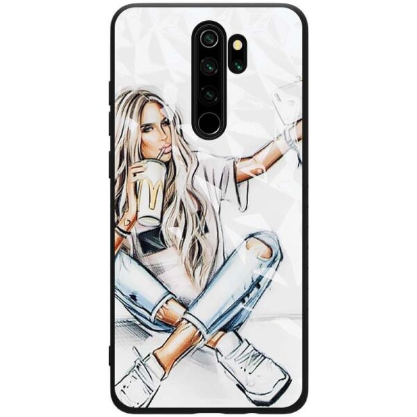 

TPU+PC чехол Prisma Ladies для Xiaomi Redmi Note 8 Pro Selfie