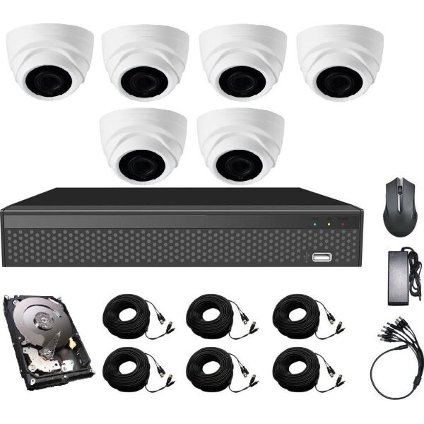 

Комплект видеонаблюдения CoVi Security AHD-6D 5MP MasterKit + HDD1000