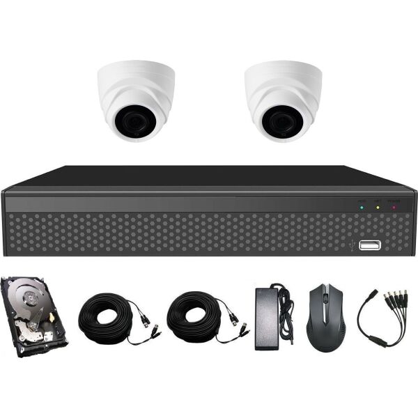 

Комплект видеонаблюдения CoVi Security AHD-2D 5MP MasterKit + HDD500