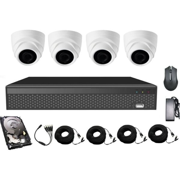 

Комплект видеонаблюдения CoVi Security ADH-4D KIT + HDD500 (9353) AHD-4D KIT + HDD500