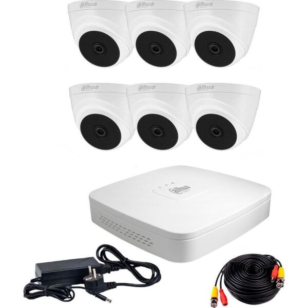 

Комплект видеонаблюдения Dahua HDCVI-6D KIT HDCVI-33WD KIT