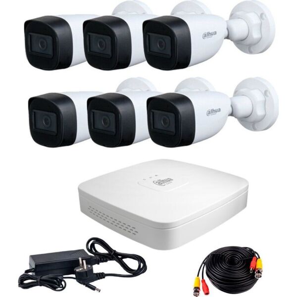 

Комплект видеонаблюдения Dahua GB HDCVI-6W KIT + HDD1000