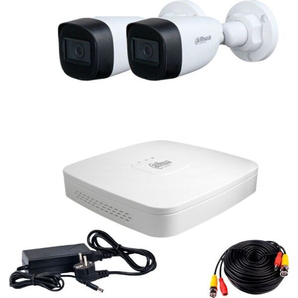 

Комплект видеонаблюдения Dahua HDCVI-2W KIT