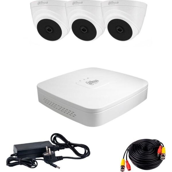 

Комплект видеонаблюдения Dahua HDCVI-3D KIT