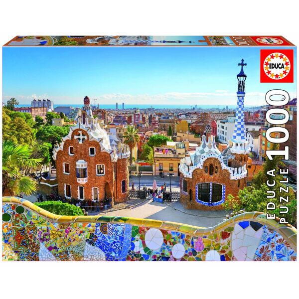 

Пазл Educa Барселона, парк Гуэль 1000 элементов (17966)