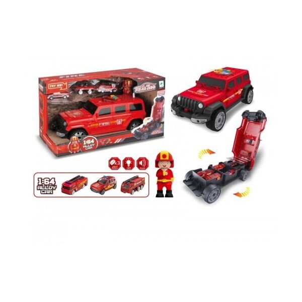 

Машина-гараж Huada Toys 660 А-256 Пожарная