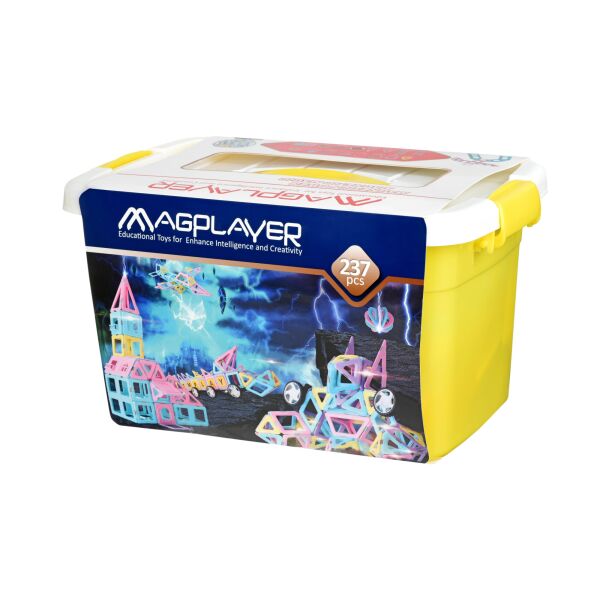 

Конструктор магнитный Magplayer 237 элементов (MPT2-237)