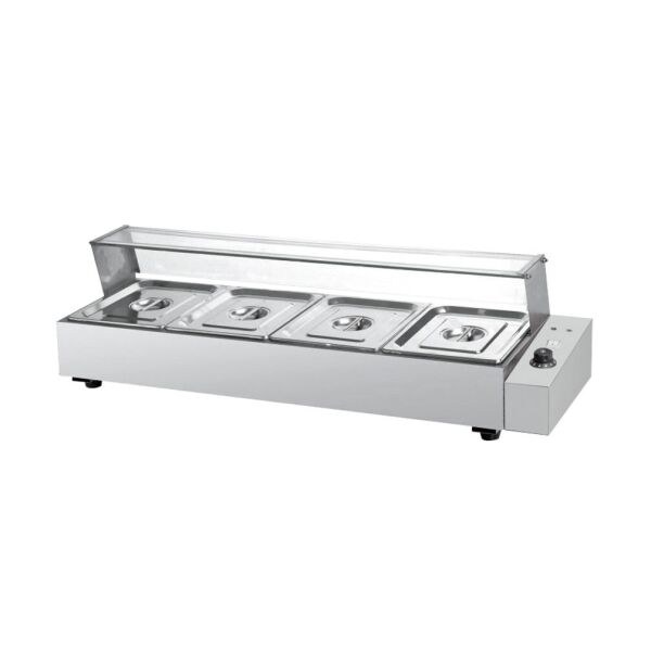

Мармит-витрина GN 1/2 х h100 мм GoodFood BM4G