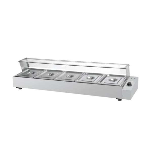

Мармит-витрина GN 1/2 х h100 мм GoodFood BM5G
