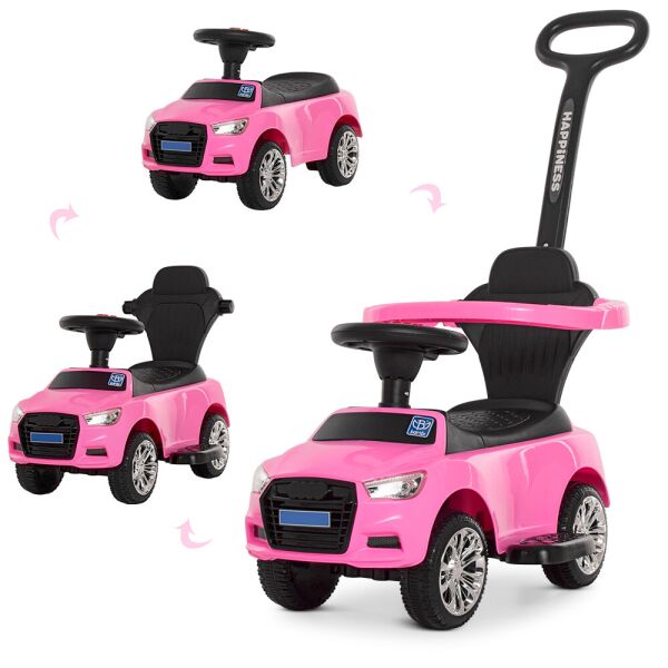 

Каталка-толокар Bambi Audi M 3503A(MP3)-8 Pink (M 3503A)