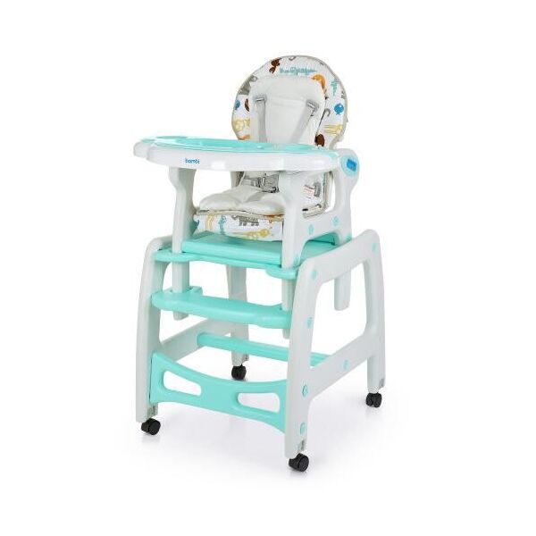 

Стульчик-трансформер Bambi M 1563 Animal Mint (M 1563)