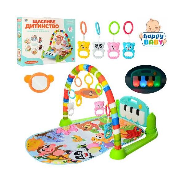 

Развивающий коврик Happy Baby 698-55A Green