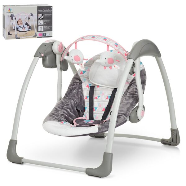 

Качели Mastela 6504 Grey Pink