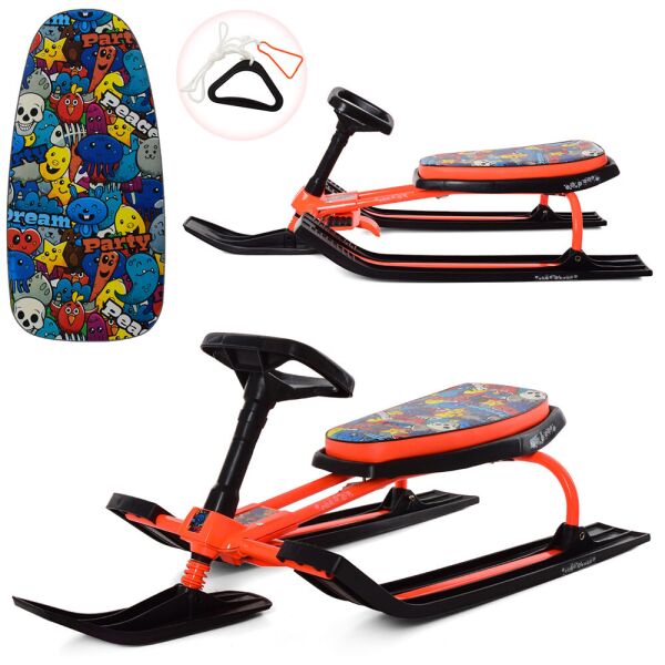 

Снегокат Bambi MS 1798-5 Orange