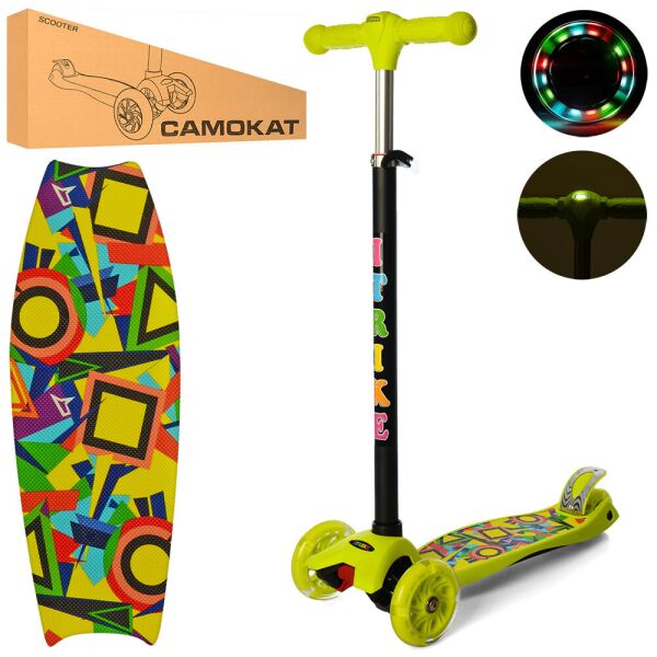 

Самокат iTrike Maxi JR 3-055-GR1-L Green (JR 3-055L)