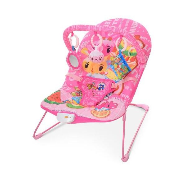 

Шезлонг-качалка Bambi 303-8 Pink