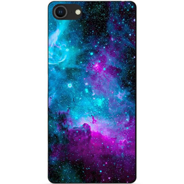 

Силиконовый бампер чехол Candy для Iphone SE 2020 с рисунком Галактика