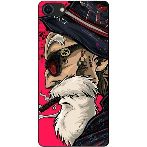 

Силиконовый бампер чехол Candy для Iphone SE 2020 с рисунком Дед в панаме