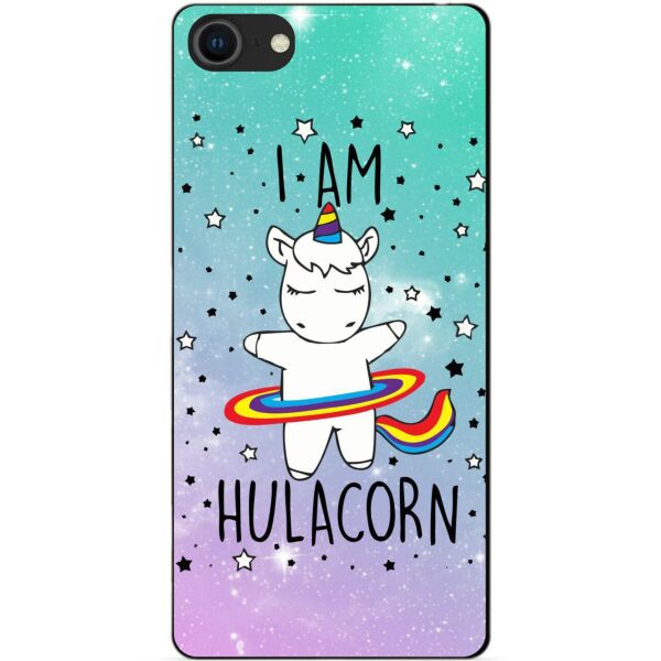 

Силиконовый бампер чехол Candy для Iphone SE 2020 с рисунком Единорог