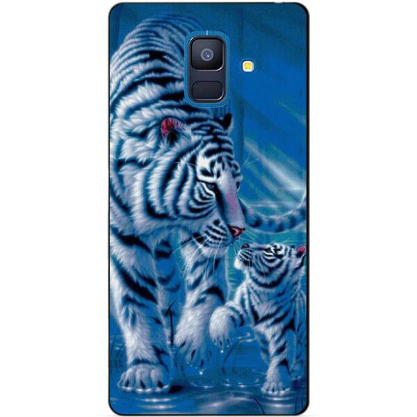 

Бампер силиконовый Candy для Samsung A6 2018 с рисунком Тигры