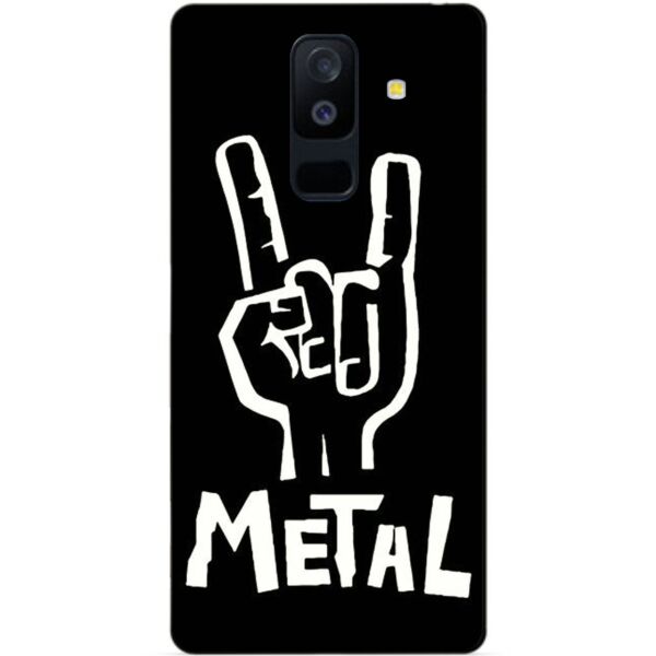 

Бампер силиконовый Candy для Samsung A6 Plus с рисунком Metal