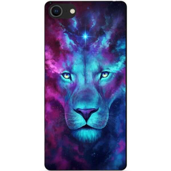 

Силиконовый бампер чехол Candy для Iphone SE 2020 с рисунком Космический Лев