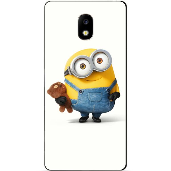 

Силиконовый бампер чехол Candy для Samsung J5 2017 Galaxy J530 с рисунком Миньон