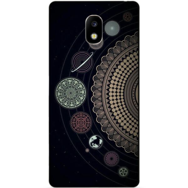 

Силиконовый бампер чехол Candy для Samsung J5 2017 Galaxy J530 с рисунком Узор Мандала