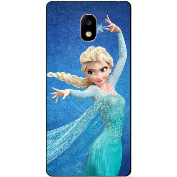

Силиконовый бампер чехол Candy для Samsung J5 2017 с рисунком Эльза