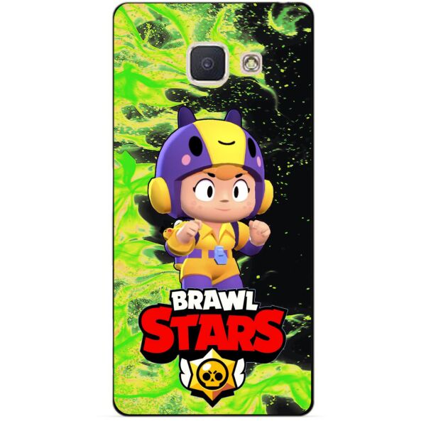 

Силиконовый бампер чехол Candy для Samsung J5 Prime с Героем Brawl Stars Беа