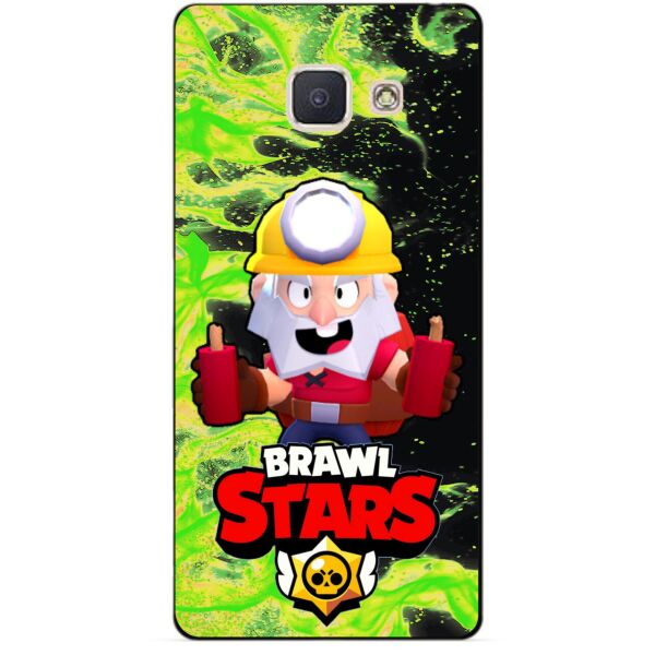 

Силиконовый бампер чехол Candy для Samsung J5 Prime с Героем Brawl Stars Динамайк