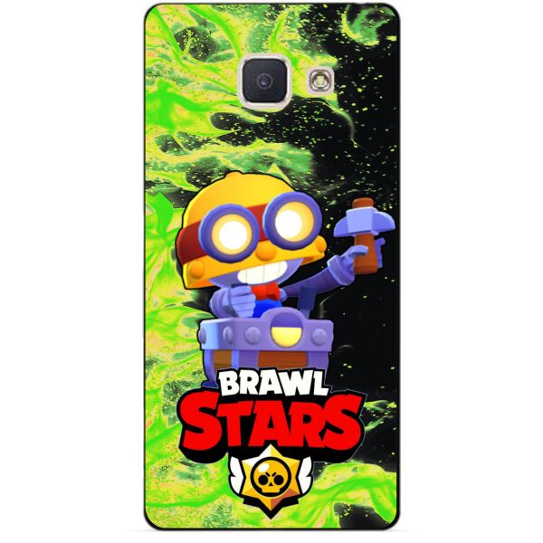 

Силиконовый бампер чехол Candy для Samsung J5 Prime с Героем Brawl Stars Карл