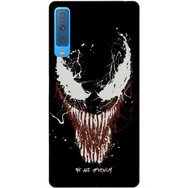 

Бампер силиконовый Candy для Samsung A7 2018 Galaxy A750 с рисунком Веном