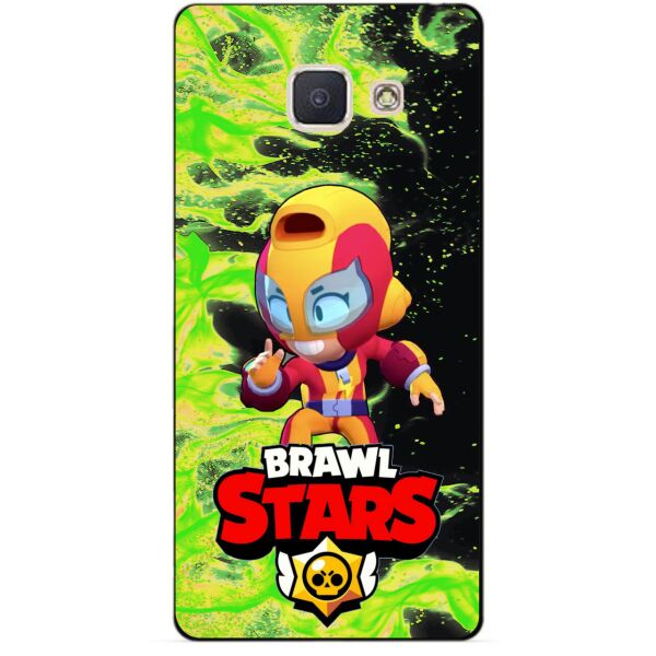 

Силиконовый бампер чехол Candy для Samsung J5 Prime с Героем Brawl Stars Макс