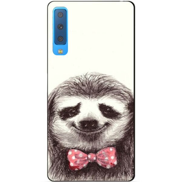 

Бампер силиконовый Candy для Samsung A7 2018 Galaxy A750 с рисунком Ленивец