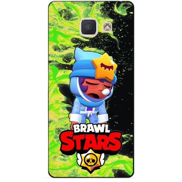 

Силиконовый бампер чехол Candy для Samsung J5 Prime с Героем Brawl Stars Сонный Сэнди
