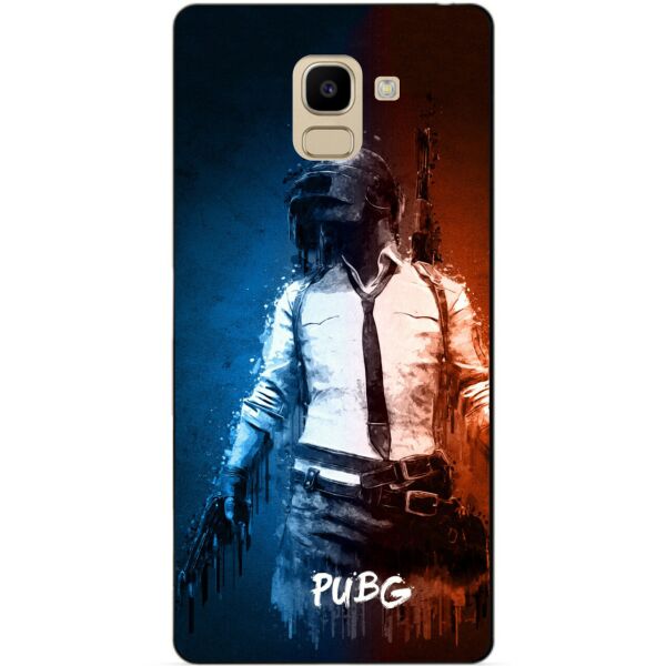 

Силиконовый бампер чехол Candy для Samsung J6 2018 с рисунком PUBG