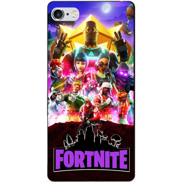

Силиконовый бампер чехол Candy для Iphone SE с рисунком Fortnite Фортнайт