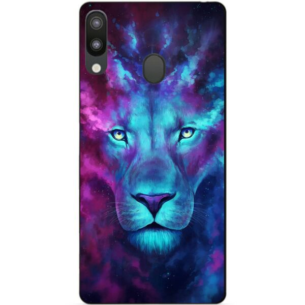 

Бампер силиконовый Candy для Samsung M20 2019 Galaxy M205f с рисунком Космический лев