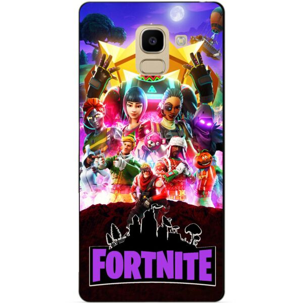 

Силиконовый бампер чехол Candy для Samsung J6 Galaxy J600 с рисунком Fortnite