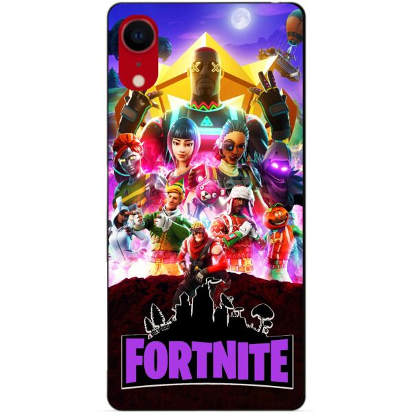 

Силиконовый бампер чехол Candy для Iphone XR с рисунком Fortnite Фортнайт