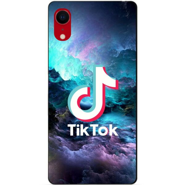 

Силиконовый бампер чехол Candy для Iphone XR с рисунком Tik Tok